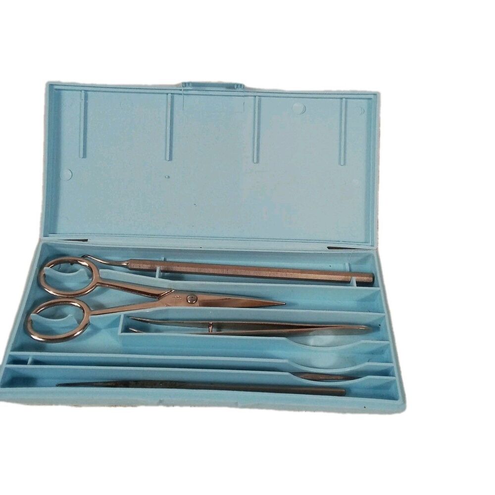 Hamilton  Bell Montvale Vintage Dissection Set In Case